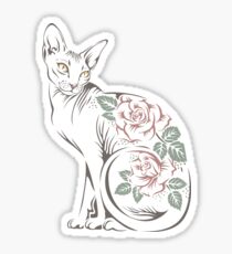 Cat sphinx Sticker