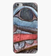 Haida First Nations Totem Carving iPhone Case