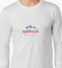 SAD EVIAN WATER logo Long Sleeve T-Shirt