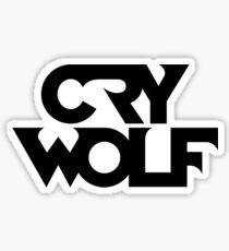 Crywolf Logo Sticker