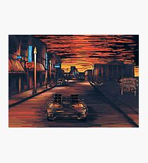 Back To The Future Version 2 Photographic Print