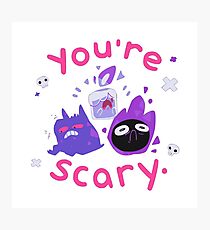pokemon ghosts Photographic Print