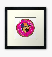 J Dilla Donut Framed Print