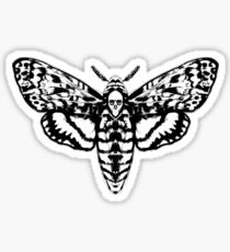 Death's Head Moth Sticker