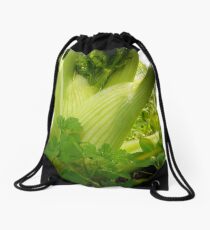 Fantastic Florence Fennel Drawstring Bag