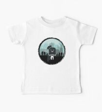 Ghostbusters versus the Stay Puft Marshmallow Man Baby Tee