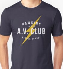 Hawkins A.V. Club (aged look) Unisex T-Shirt