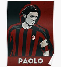 Paolo Maldini Poster
