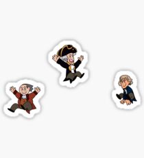 Founding Fathers- Thomas Jefferson, George Washington, and Benjamin Franklin Sticker