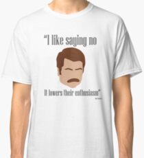 ron swanson quotes t shirt