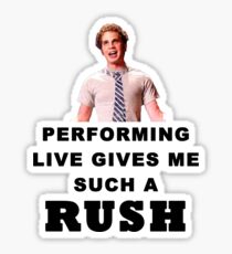 Benji - Performing Live Quote Sticker