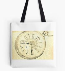 Pocket Watch Tote Bag