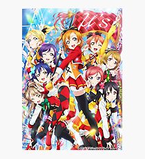 Love Live School Idol Movie Poster Photographic Print