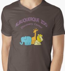 Camiseta de cuello en V Ricky español