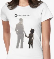 I won't forget this. Women's Fitted T-Shirt