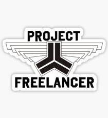 Red vs Blue: Project Freelancer Sticker