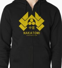 Nakatomi Corporation Zipped Hoodie