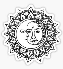 Sonne und Mond Sticker