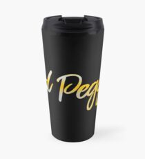 Taza de viaje y peggy