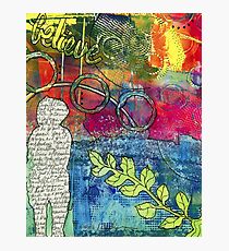 CREATIVITY is the Best Therapy! Photographic Print