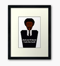 Jules Winnfield Framed Print