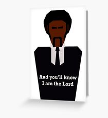 Jules Winnfield Greeting Card