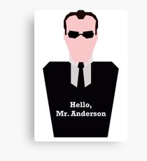 Agent Smith Canvas Print