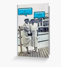 Hate Everyone! Greeting Card