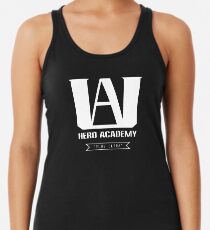 U.A. High Plus Ultra logo - (My Hero Academia, Boku no Hero Academia, BNHA) Racerback Tank Top