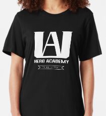 U.A. High Plus Ultra logo - (My Hero Academia, Boku no Hero Academia, BNHA) Slim Fit T-Shirt