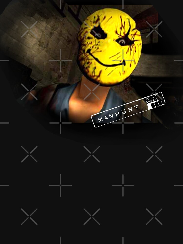 "Manhunt Guy Smiley" Tshirt by BoloSamoa75 Redbubble