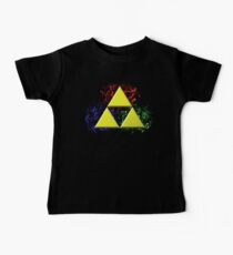 Camiseta para bebés Trifuerza ahumada