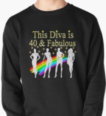 Sudadera cerrada 40.o cumpleaños, Glam Goddess