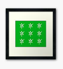 Law and Motion Framed Print