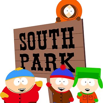 South Park Sticker for Sale by Ivan Stošić