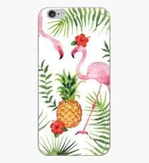 Flamingo & Ananas iPhone-Hülle & Cover