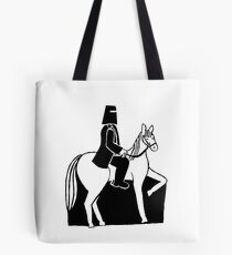 Ned Kelly Riding His Horse Tote Bag