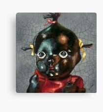I'm Fine #5, (Antique Traditional Pikinini Doll) Canvas Print