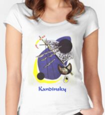 Kandinsky - Small World Women's Fitted Scoop T-Shirt