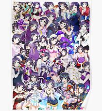 Nozomi Tojo Collage Poster
