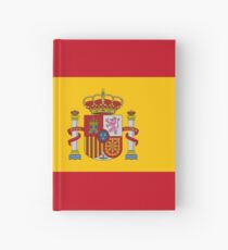 Cuaderno de tapa dura Spain Flag
