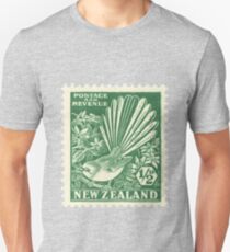 Fantail - New Zealand stamp Unisex T-Shirt