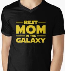 Best Mom in The Galaxy Men's V-Neck T-Shirt