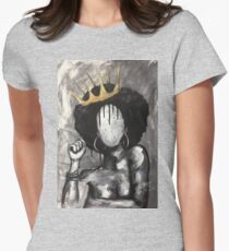 Natürlich Königin Tailliertes T-Shirt für Frauen