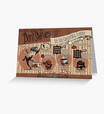Don't Starve- Chester Greeting Card