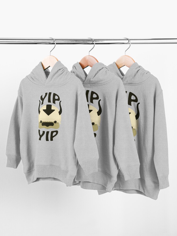 Alternate view of YIP YIP APPA! Toddler Pullover Hoodie