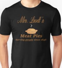 Sweeney Todd - Mrs. Lovett's Meat Pies Unisex T-Shirt