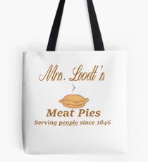 Sweeney Todd - Mrs. Lovett's Meat Pies Tote Bag