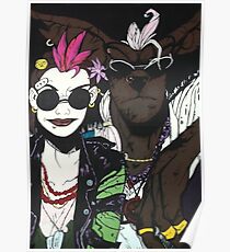 Tank Girl and Booga Poster