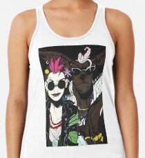 Tank Girl and Booga Racerback Tank Top